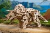 Puzzle 3D Drewniane Dinozaur Triceratops uGEARS